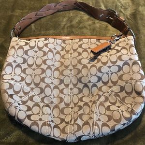 Coach monogram large purse